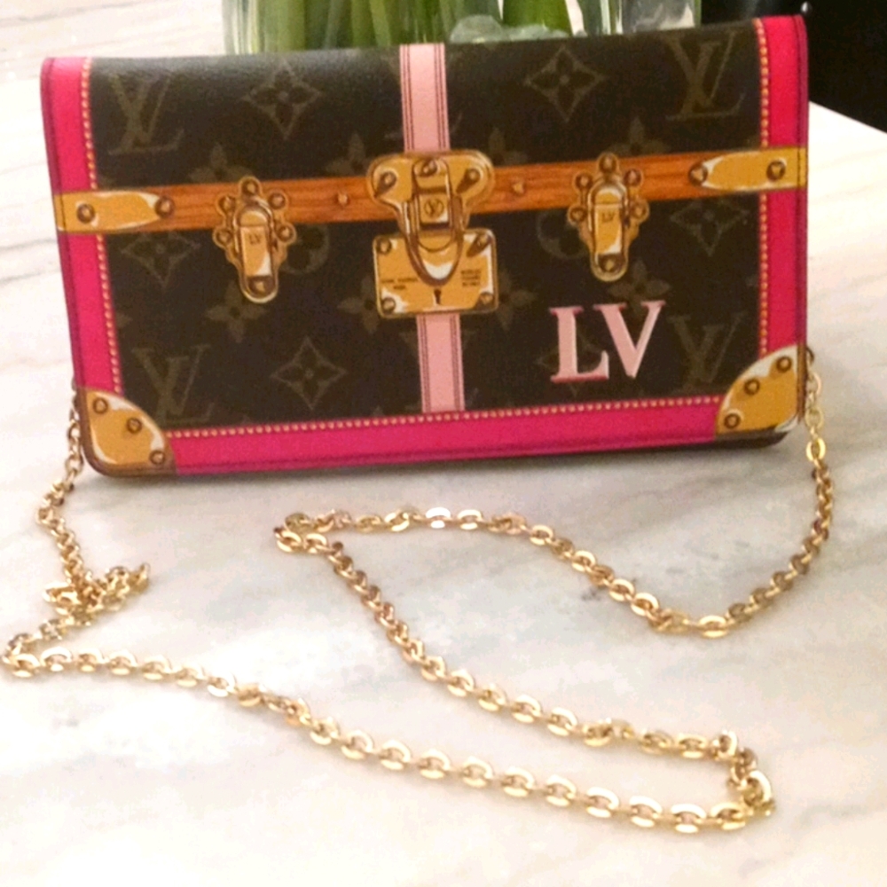 Louis Vuitton summer trunk crossbody never used